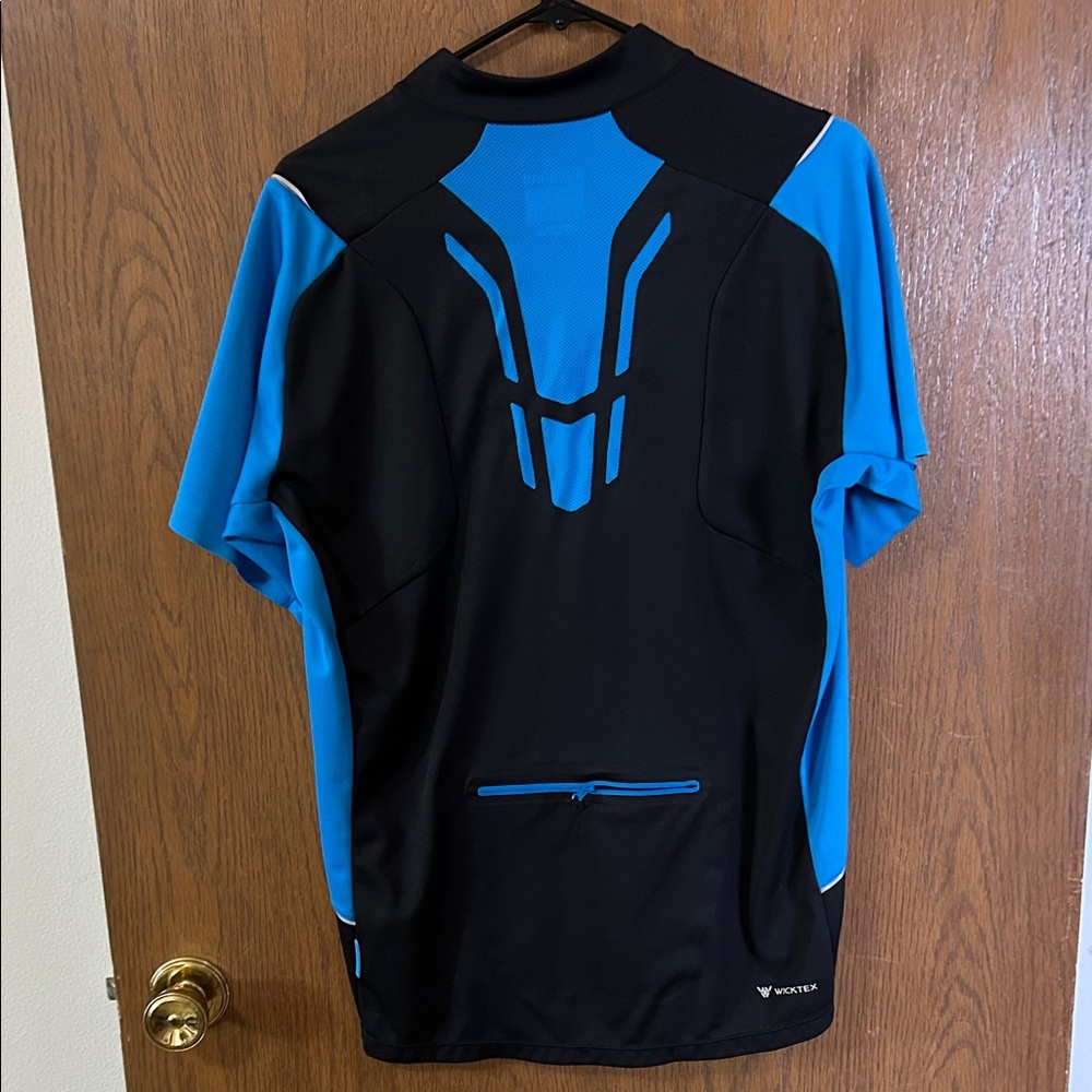 Shimano Black and Blue Performance Jersey - Picture 3 of 3